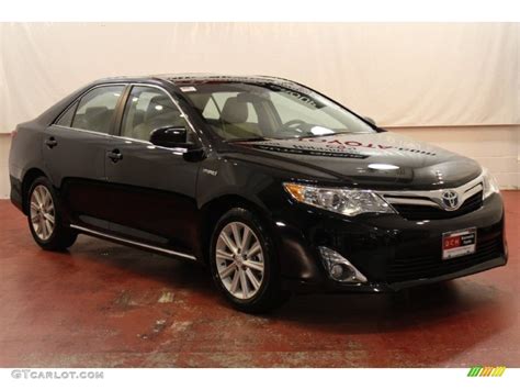 2012 Attitude Black Metallic Toyota Camry Hybrid Xle 75670000 Photo 3 Car