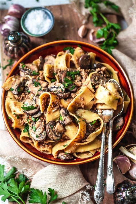 Vegan Mushroom Stroganoff Easy Vegan Recipe Two Spoons