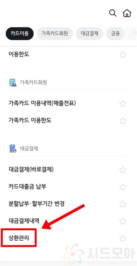 국민 신용카드 결제일 확인 및 변경 방법 2가지 시드모아