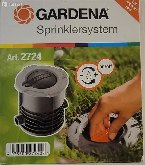 Gardena Sprinklersystem Regulier Und Absperrdose Cantone