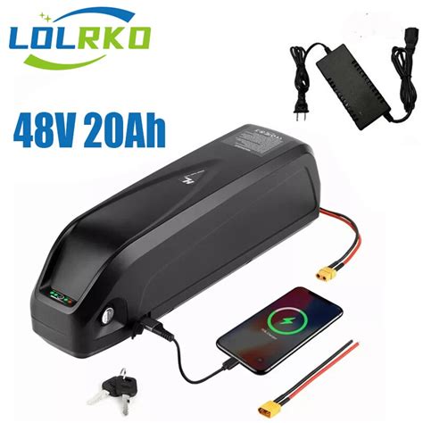 Genuine 48V 20AH 13S 18650 Lithium Ebike Batterie Hailong Max 1000W