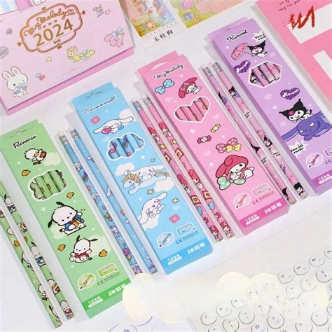 Sanrio Tous les 12 crayons de chien de cannelle 2B en boîte Choisissez