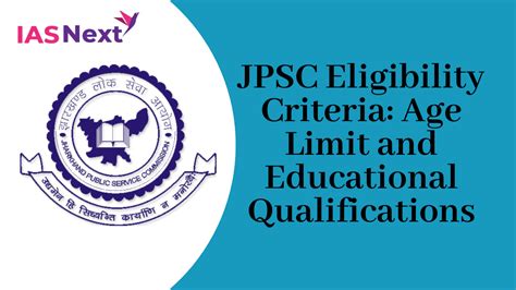 Jpsc Eligibility Criteria Age Limit And Educational Qualifications