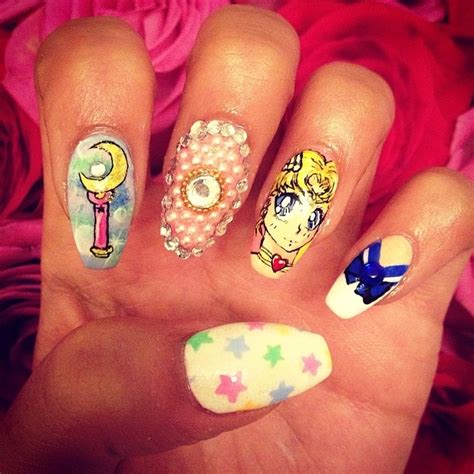 Sailor Moon Nails Pictures Photos And Images For Facebook Tumblr