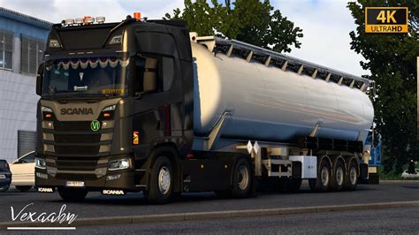 Euro Truck Simulator 2 1 47 Scania Ng V8 Stock Clermont F