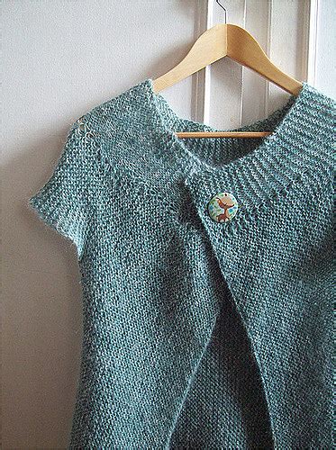 Ravelry Gilet Rangs Raccourcis Pattern By La Droguerie