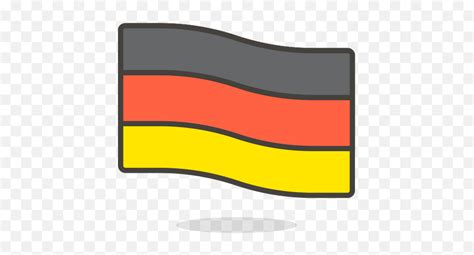 German Flag Emoji Transparent Png - Icone Alemanha,German Flag Emoji ...