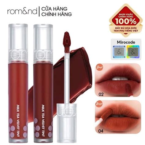 Son Kem Lì Romand Milk Tea Velvet Tint ThẾ GiỚi Skinfood