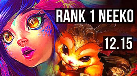 Neeko Vs Gnar Mid Rank 1 Neeko 4416 Rank 30 Tr Challenger