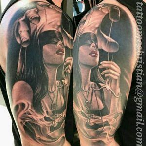 The Symbolism Of Lady Justice Tattoo