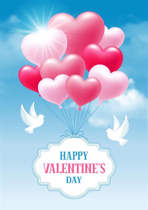 Happy Valentines Day Greeting 691516 Vector Art At Vecteezy