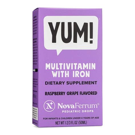 Buy Novaferrum Multivitamin With Iron Supplement For Infants And