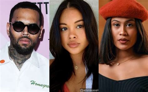 Chris Browns Ex Ammika Harris Pissed Hes Allegedly Expecting 3rd