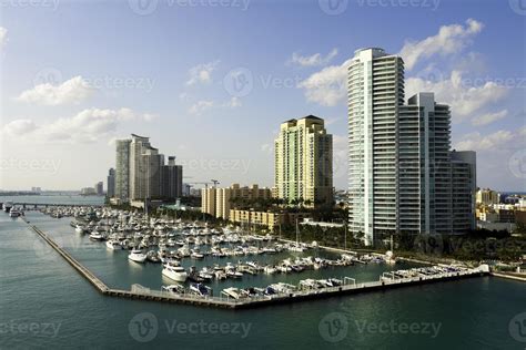 Miami Beach Marina 713429 Stock Photo at Vecteezy