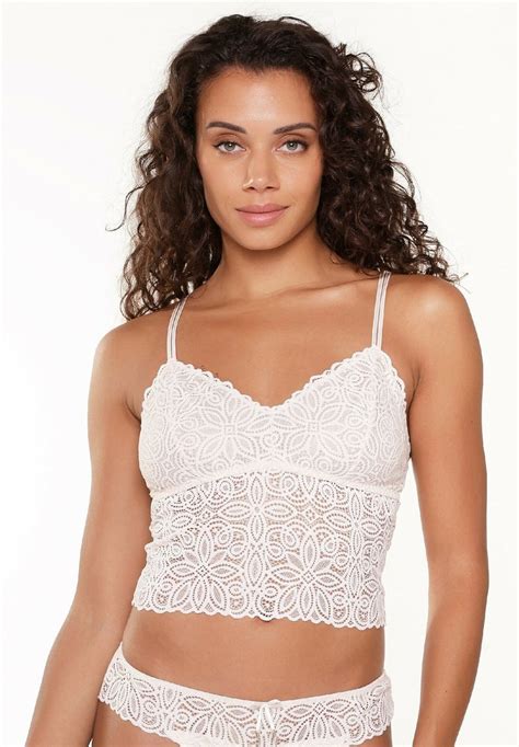 Lingadore Lingadore Bustier Powder Puff Offwhite Zalando Ch