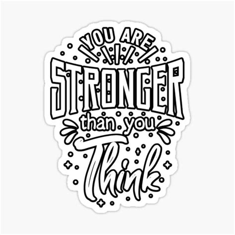 You Strong Than You Think Pooh Motivation T Sticker For Sale By Zabbi Redbubble