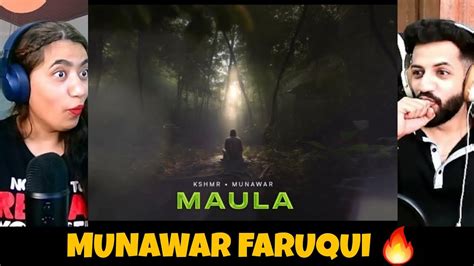 KSHMR Munawar Faruqui Maula Reaction The Tenth Staar YouTube