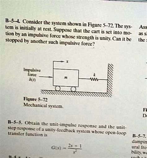 B Consider The System Shown In Figure The Sys Tem Is Initially At