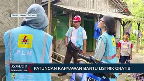 Pegawai Pln Up Tegal Galang Donasi Untuk Bantu Warga Dapat Listrik