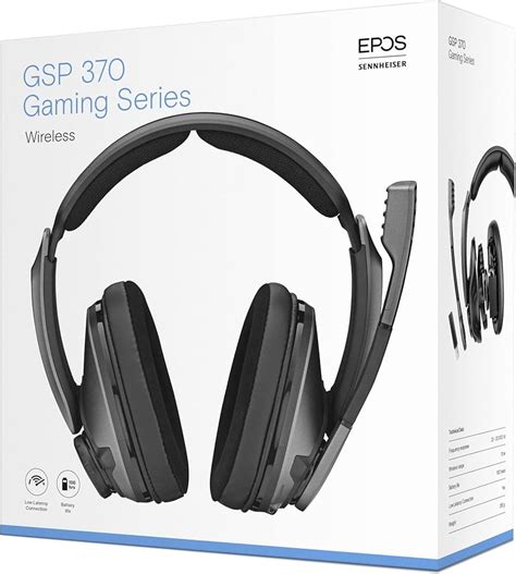 Sennheiser Gsp Over Ear Wireless Gaming Headset Low Latency