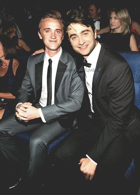 Tom Felton And Daniel Radcliffe Together