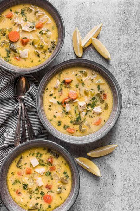 Lemon Chicken And Vegetable Soup Deliciously Organic