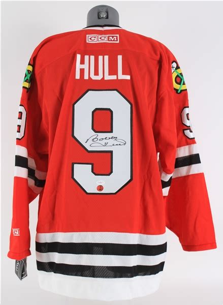 Lot Detail 2000 S Bobby Hull Chicago Blackhawks Signed Jersey JSA