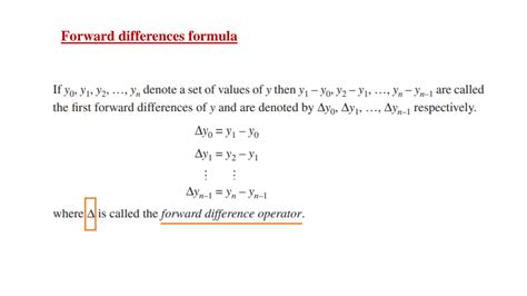 Solution Interpolation Newtons Forward Difference Method Studypool