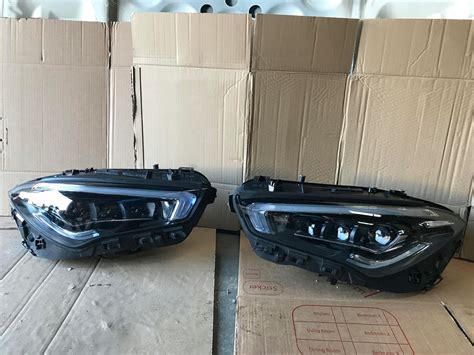 MERCEDES CLA W118 118 LIFT LAMPA LAMPY REFLEKTORY KOMPLET MULTIBEAM LED