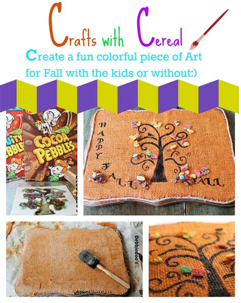 How To Craft With Cereal Debbiedoos