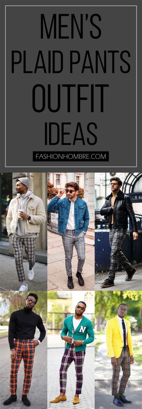 How To Style Plaid Pants 36 Men S Plaid Pants Outfit Ideas