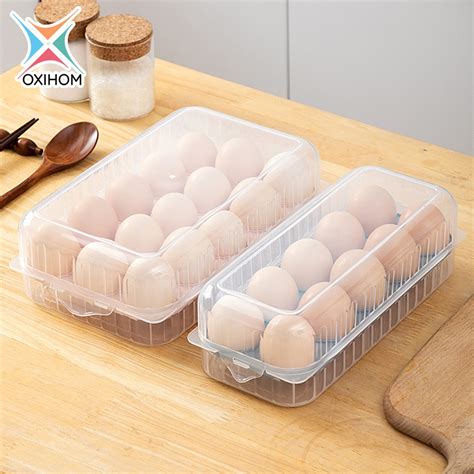 Jual Oxihom Tempat Telur Kotak Telur Penyimpanan Telur Egg Box Shopee