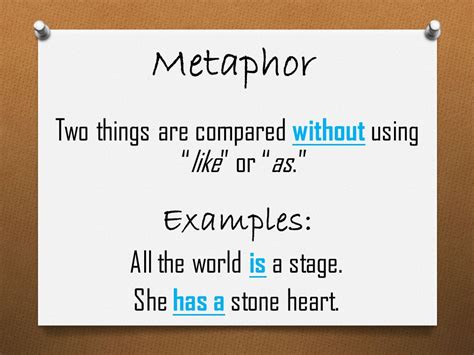 Figurative Language Figuring It Out Figurative And Literal Language