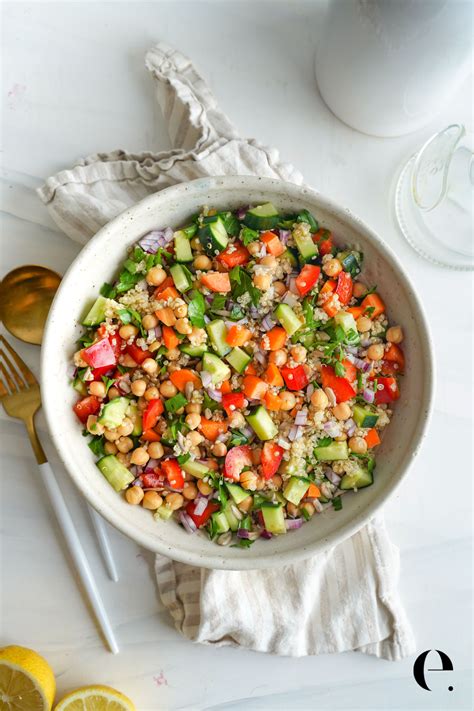 Easy Quinoa Salad Recipe Elizabeth Rider