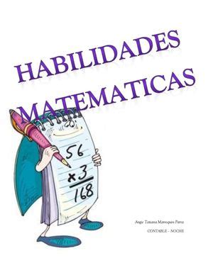 Calaméo HABILIDADES MATEMATICAS