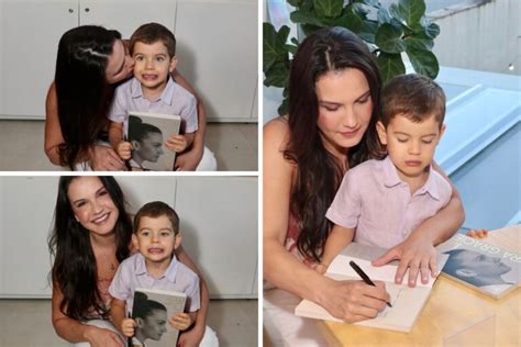 Kyra Gracie Autografa Livro E Ganha Ajuda Do Filho Ca Ula Ofuxico