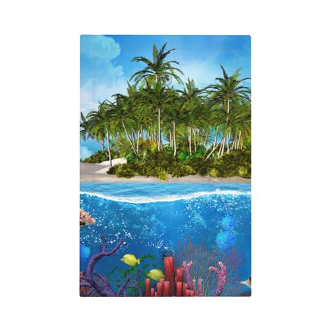 Noikeo Island And Coral Reef Pattern Electrical Outlet Covers Electric