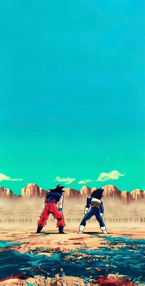 Goku And Vegeta Vs Metal Cooler Sfondi Arte Delle Anime Fotografia