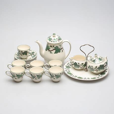 Servisdelar Delar Napoleon Ivy Wedgewood England Keramik