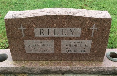 Mildred Louise Piercey Riley Memorial Find A Grave