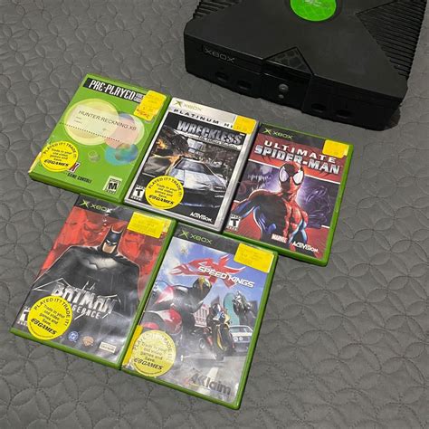 Xbox First Gen Video Gaming Video Game Consoles Xbox On Carousell