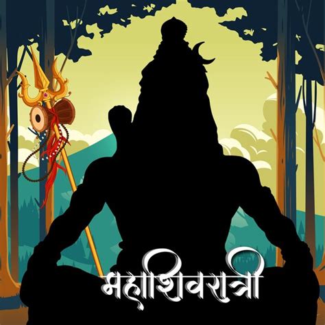 Premium Vector Happy Maha Shivratri Religious Festival Background