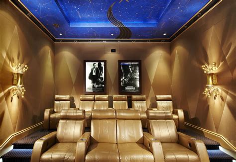 Art Deco Home Theater By Arnold Schulman Design Group Zillow Digs