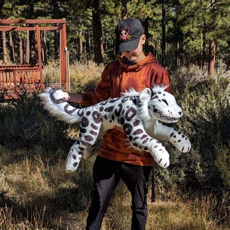 Snow Leopard Plush – Creep Cat Toy Company