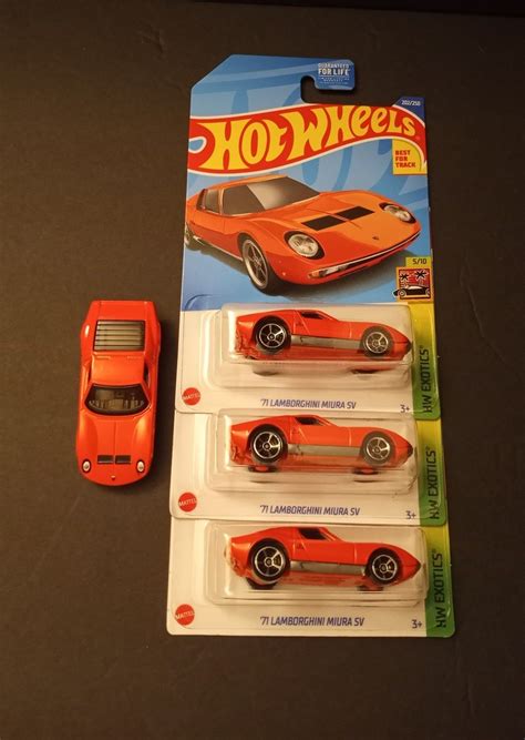 Lamborghini Miura Mattel Hot Wheels Exotic Best Glass Handmade Hand Made Drinkware