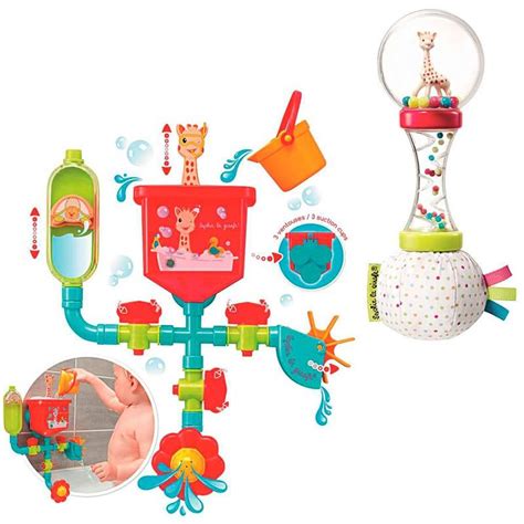 Coffret Tuyaux En Folie Hochet Maracas Sophie La Girafe