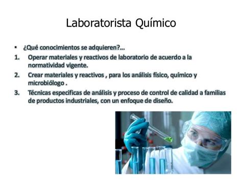 Laboratorista Químico