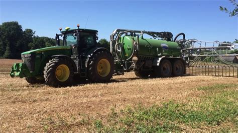 JOHN DEERE 8320R L Mauguin 21 000 L L Epandage De Lisier L ETA Eono