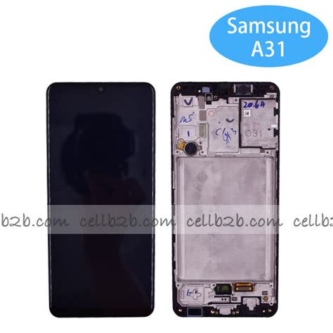 Pantalla Samsung Galaxy A A Negra Con Marco Completa Original