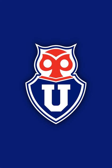 the u logo with an owl on it's head in blue and red colors